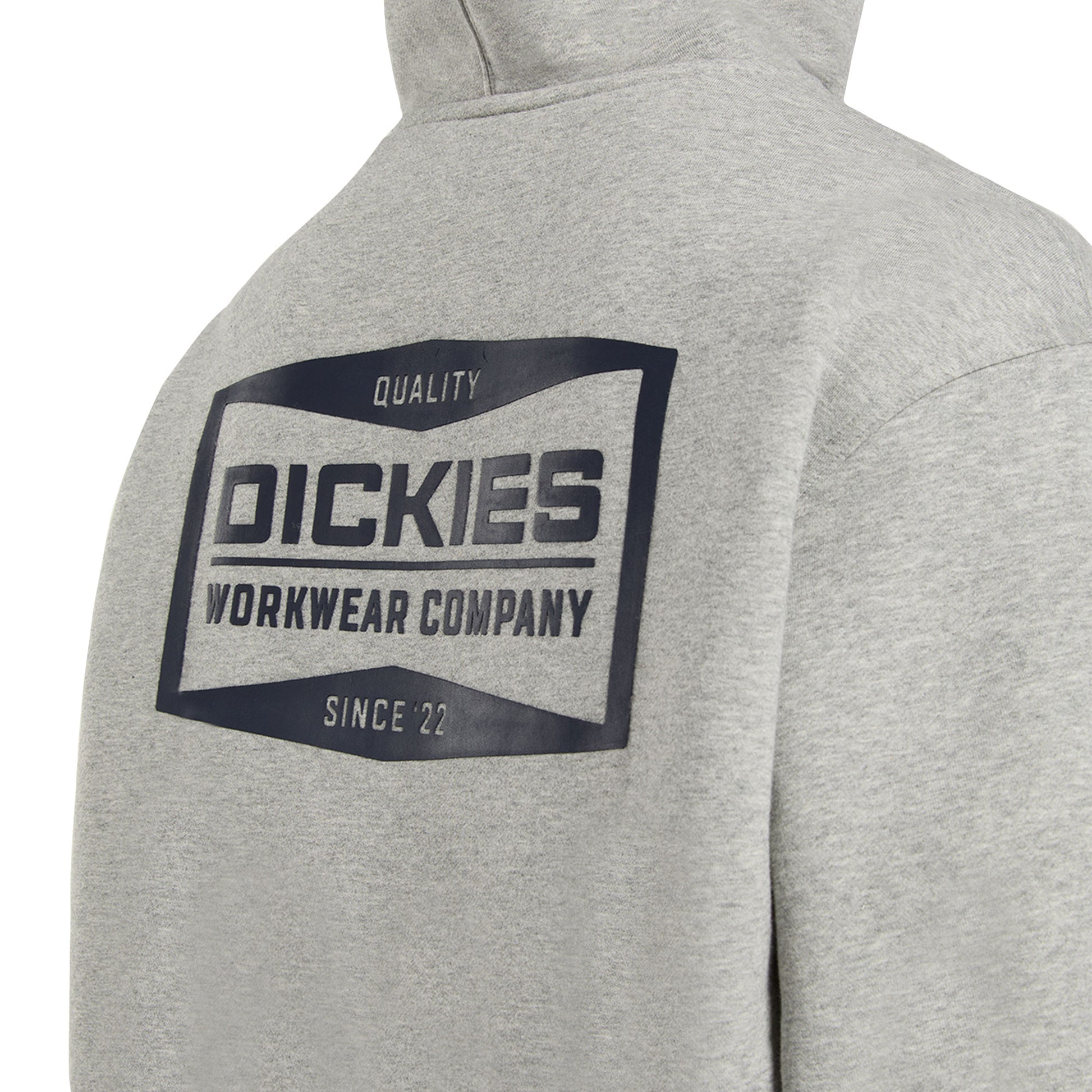 Dickies Bolivar FZ Hoodie Grey Melange  - DK0A88L5GYM