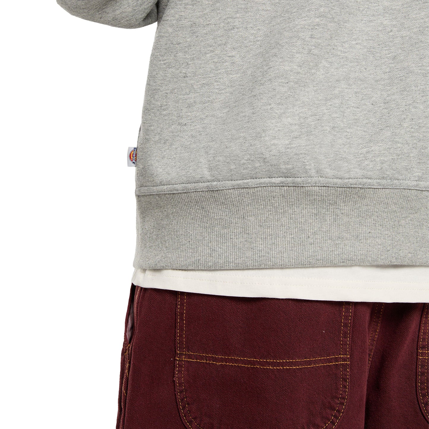 Dickies Bolivar FZ Hoodie Grey Melange  - DK0A88L5GYM
