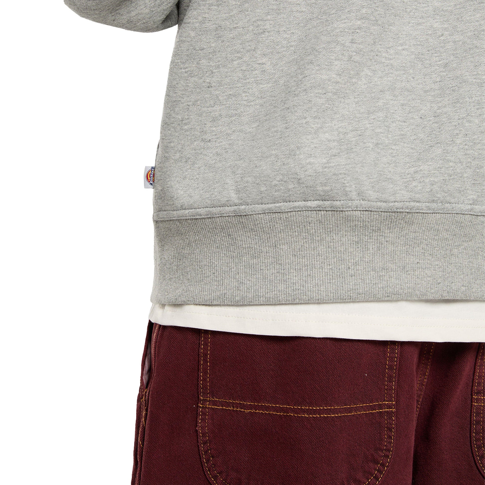 Dickies Bolivar FZ Hoodie Grey Melange  - DK0A88L5GYM