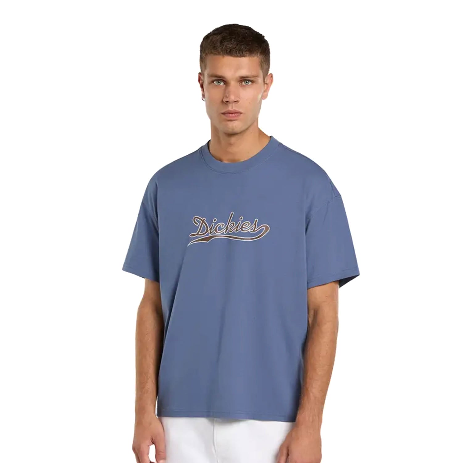 Dickies Loose Wave T-Shirt Retro Indigo  - DK0A88PERI2