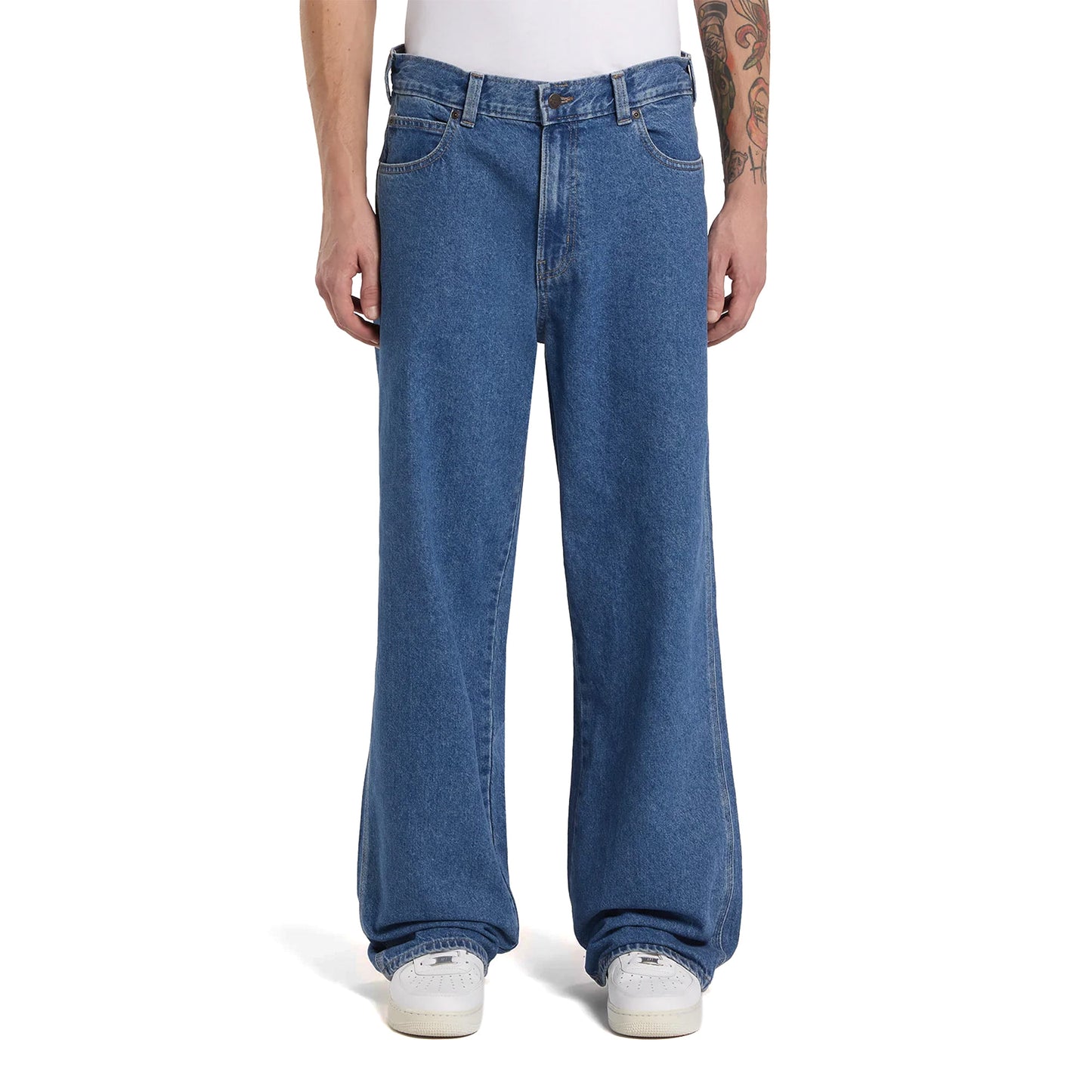 Dickies 958 Baggy Straight Work Jeans Classic Blue  - DK0A88PNCLB