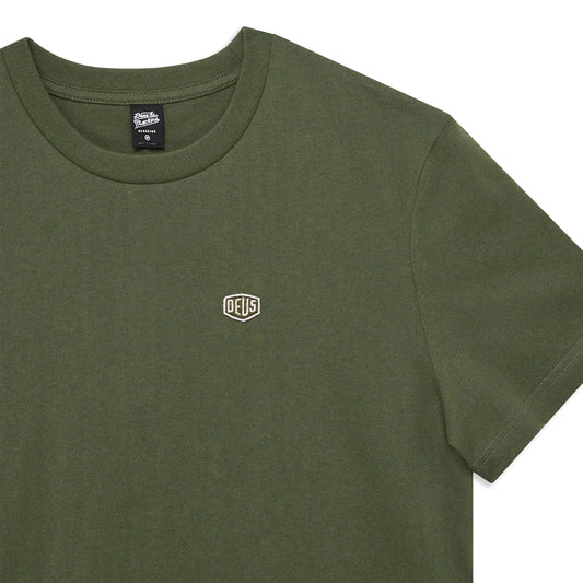 Deus Ex Machina Shield Standard Tee Cypress Green  - DMF201877-CYP