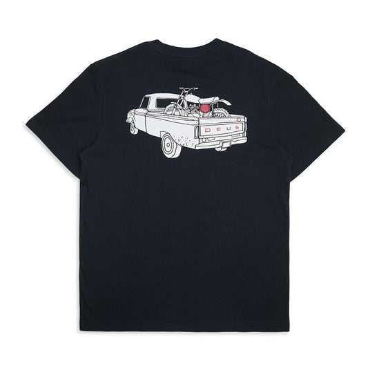 Deus Ex Machina Carby Pickup Tee Black  - DMF241747C-BLK