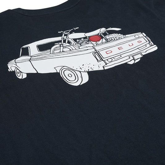 Deus Ex Machina Carby Pickup Tee Black  - DMF241747C-BLK
