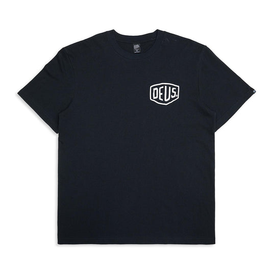 Deus Ex Machina Frontage Tee Black  - DMF241747D-BLK