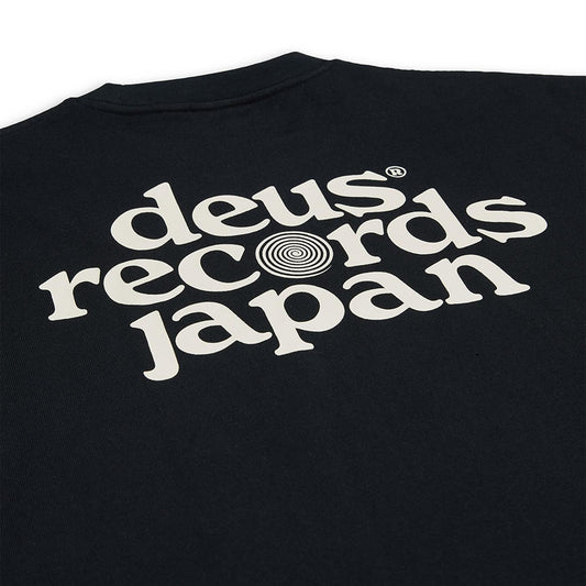 Deus Ex Machina Strata Tee Black  - DMF241762-BLK