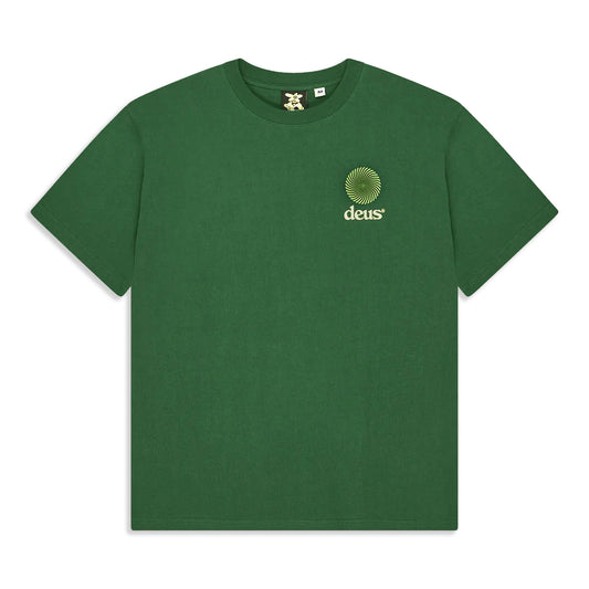 Deus Ex Machina Strata Tee Verdant Green  - DMF241762-VER