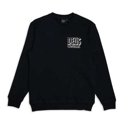 Deus Ex Machina Ever Seen Crew Sweat Black  - DMF248626-BLK