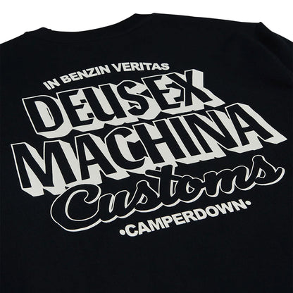 Deus Ex Machina Ever Seen Crew Sweat Black  - DMF248626-BLK