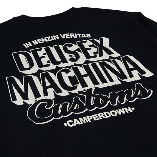Deus Ex Machina Ever Seen Crew Sweat Black  - DMF248626-BLK