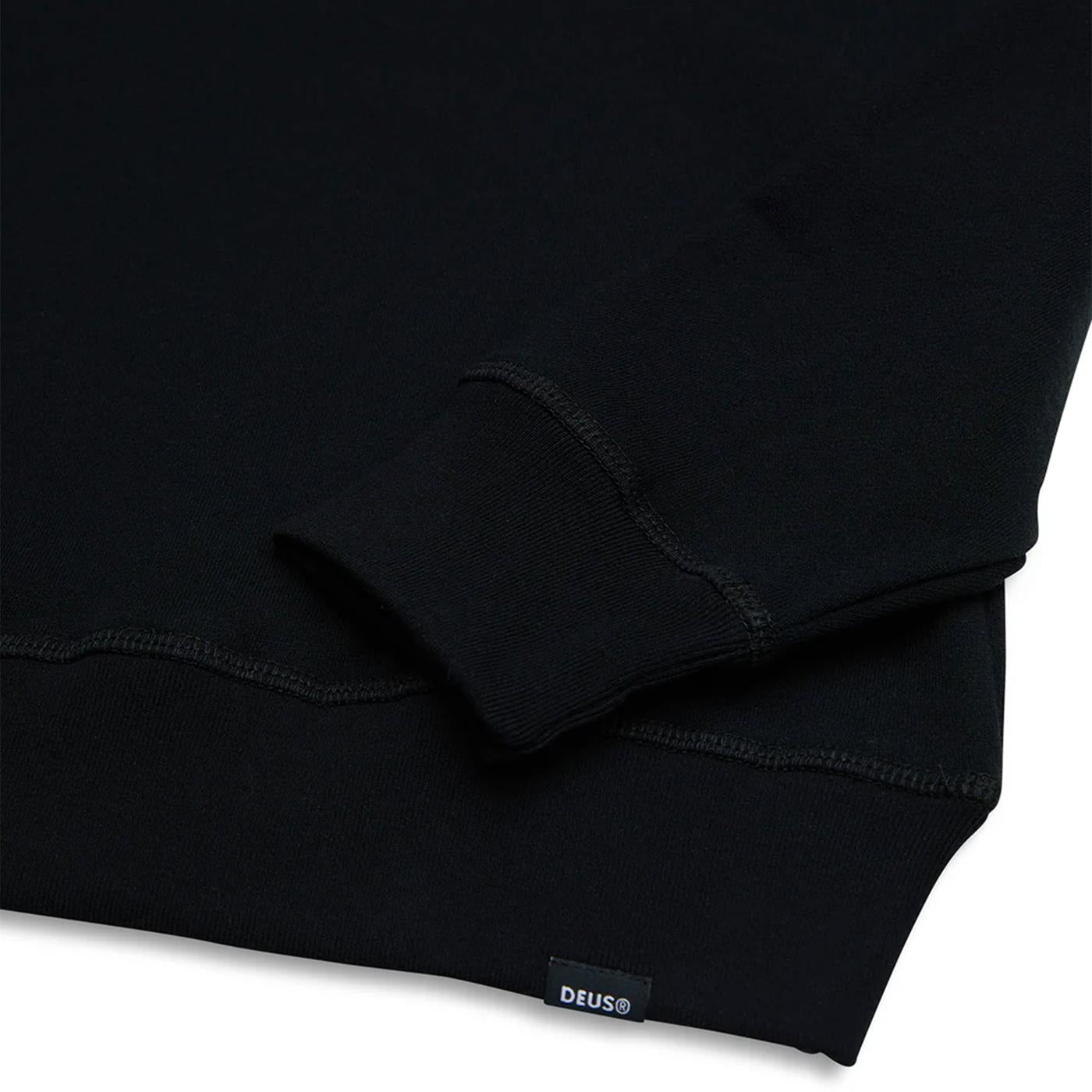 Deus Ex Machina Ever Seen Crew Sweat Black  - DMF248626-BLK
