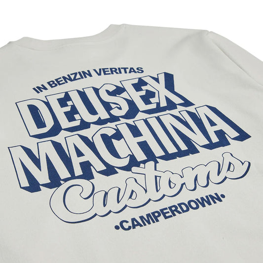 Deus Ex Machina Ever Seen Crew Sweat Vintage White  - DMF248626-VWH