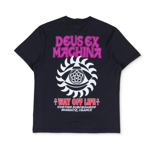 Deus Ex Machina Crank Tee Anthracite  - DMF251220B-ATH