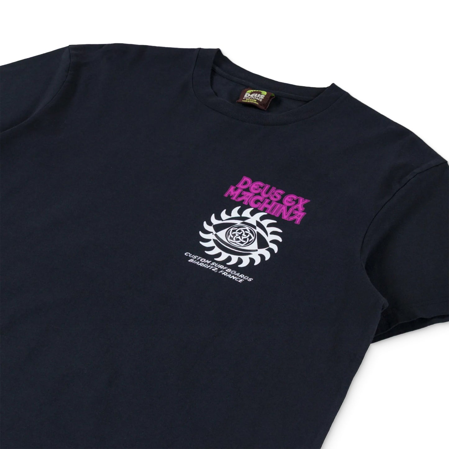 Deus Ex Machina Crank Tee Anthracite  - DMF251220B-ATH