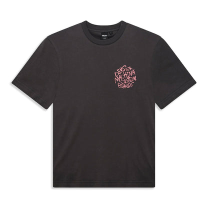 Deus Ex Machina Scrambler Tee Anthracite  - DMF251238A-ATH