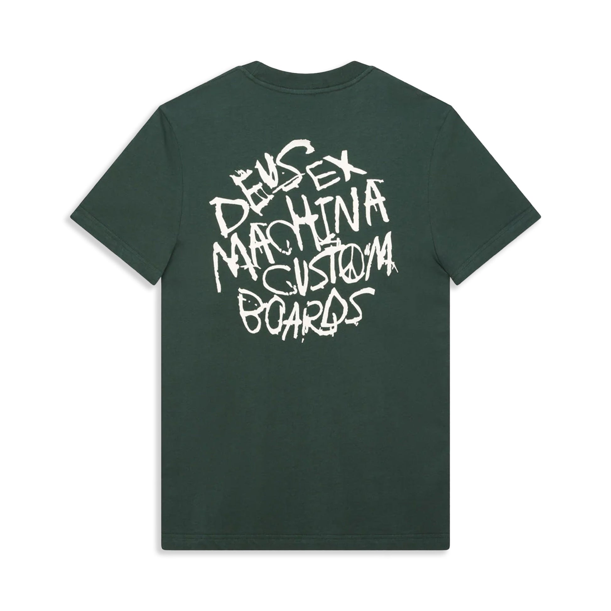 Deus Ex Machina Scrambler Tee Hunter Green  - DMF251238A-HNG