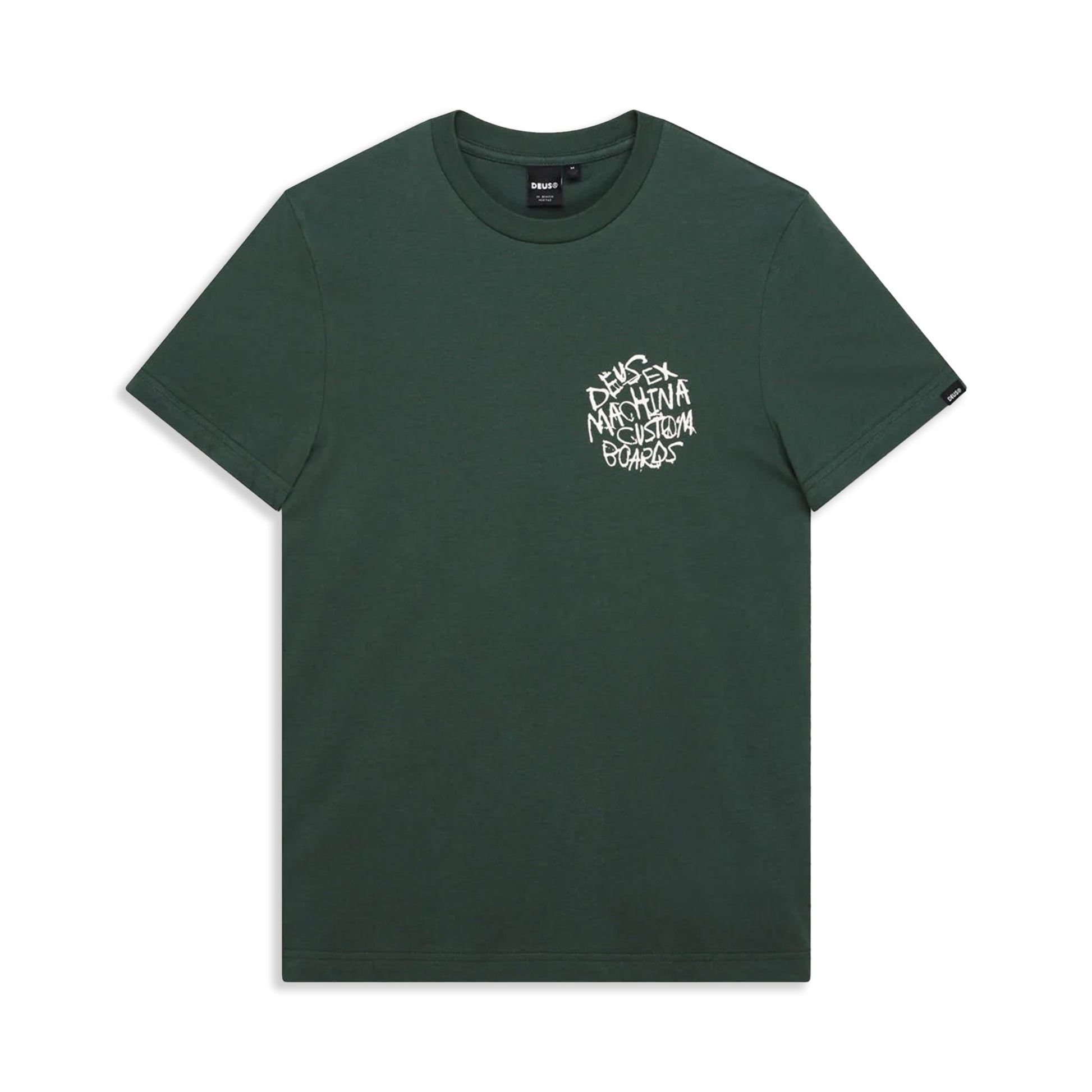 Deus Ex Machina Scrambler Tee Hunter Green  - DMF251238A-HNG
