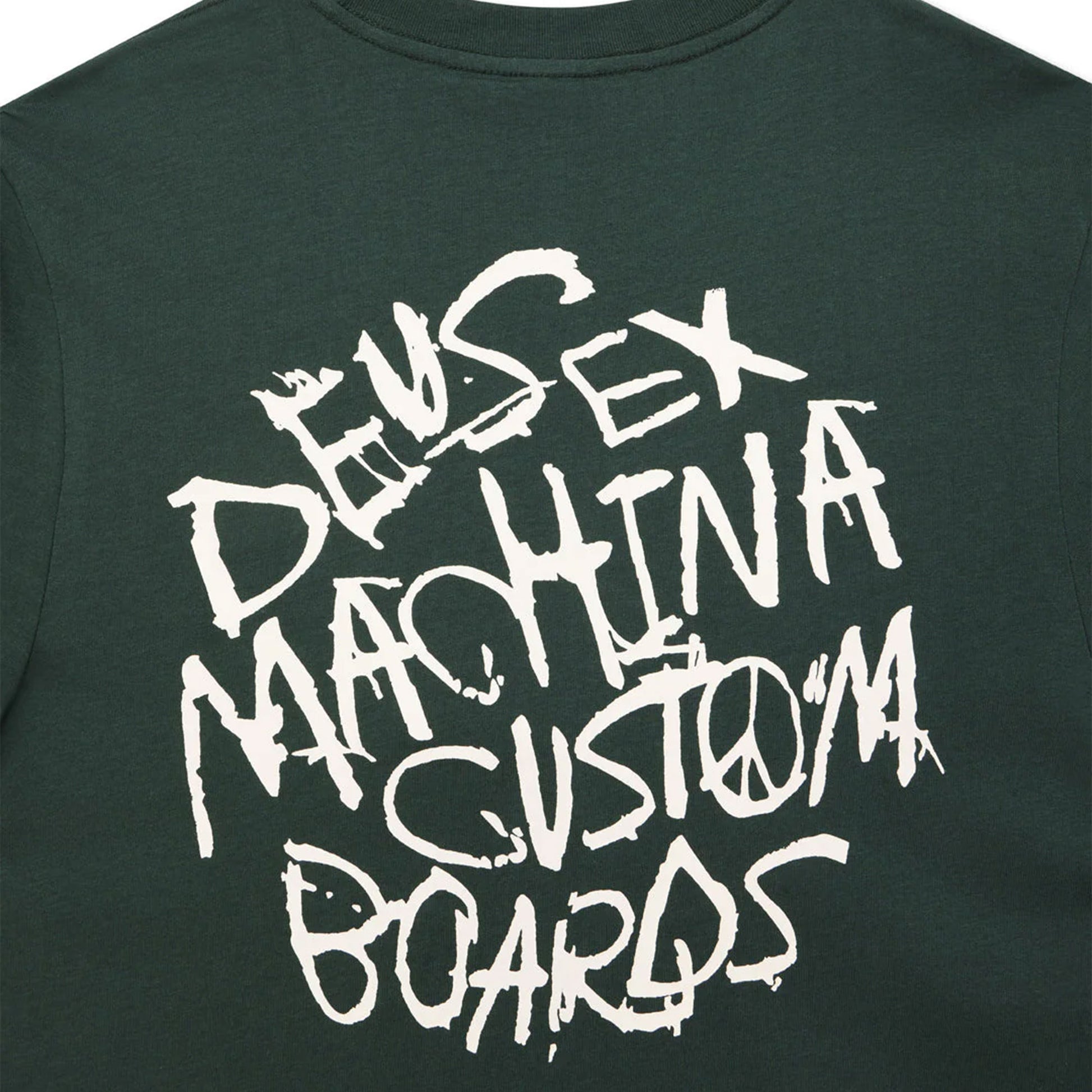 Deus Ex Machina Scrambler Tee Hunter Green  - DMF251238A-HNG