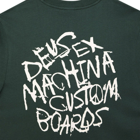 Deus Ex Machina Scrambler Tee Hunter Green  - DMF251238A-HNG