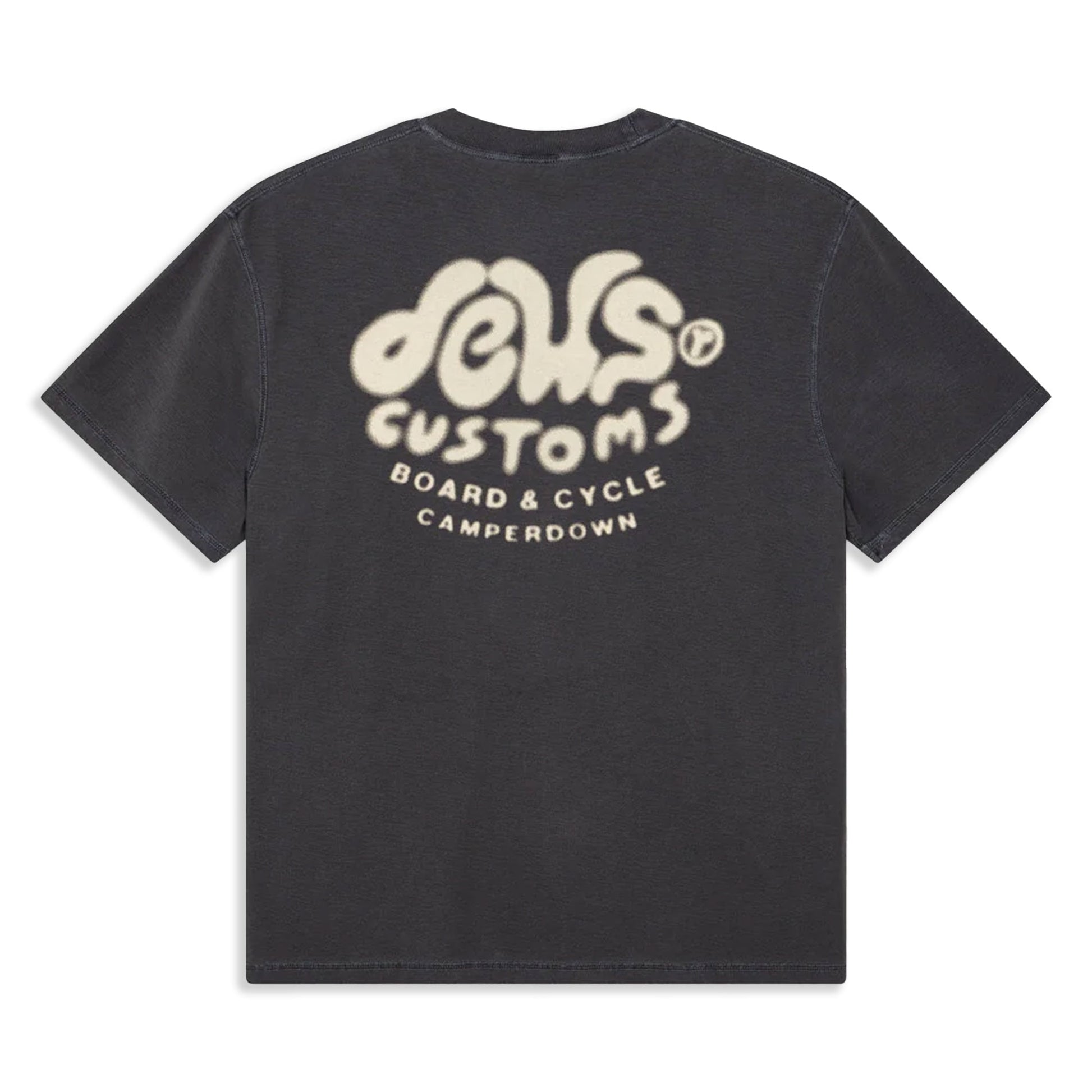 Deus Ex Machina Debris Reverse Tee Anthracite  - DMF251412-ATH