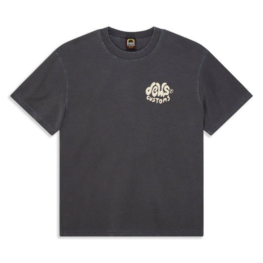 Deus Ex Machina Debris Reverse Tee Anthracite  - DMF251412-ATH