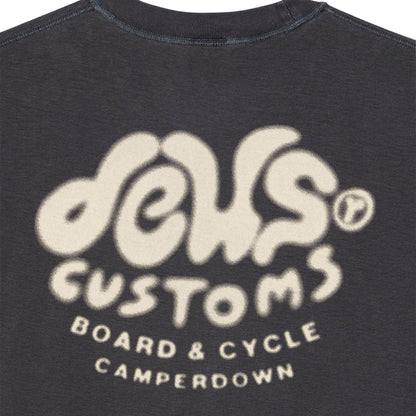Deus Ex Machina Debris Reverse Tee Anthracite  - DMF251412-ATH
