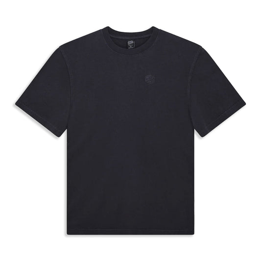 Deus Ex Machina Shield Garment Dyed Tee Black  - DMF251462-BLK
