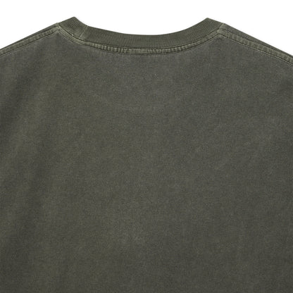 Deus Ex Machina Shield Garment Dyed Tee Cypress Green  - DMF251462-CYP