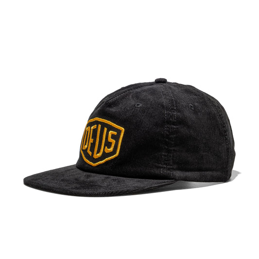 Deus Ex Machina Shield Cord Cap Black  - DMF257249-BLK