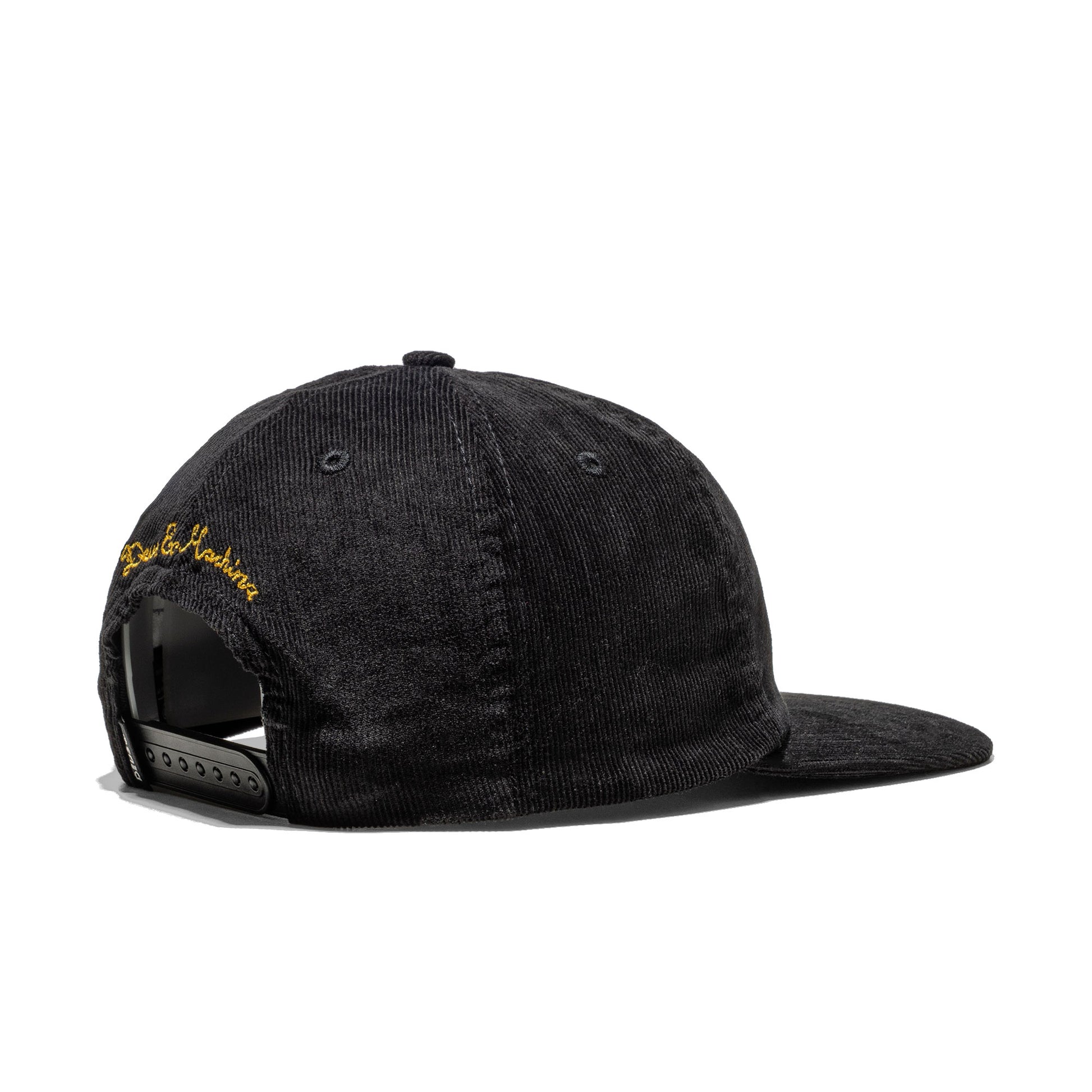 Deus Ex Machina Shield Cord Cap Black  - DMF257249-BLK