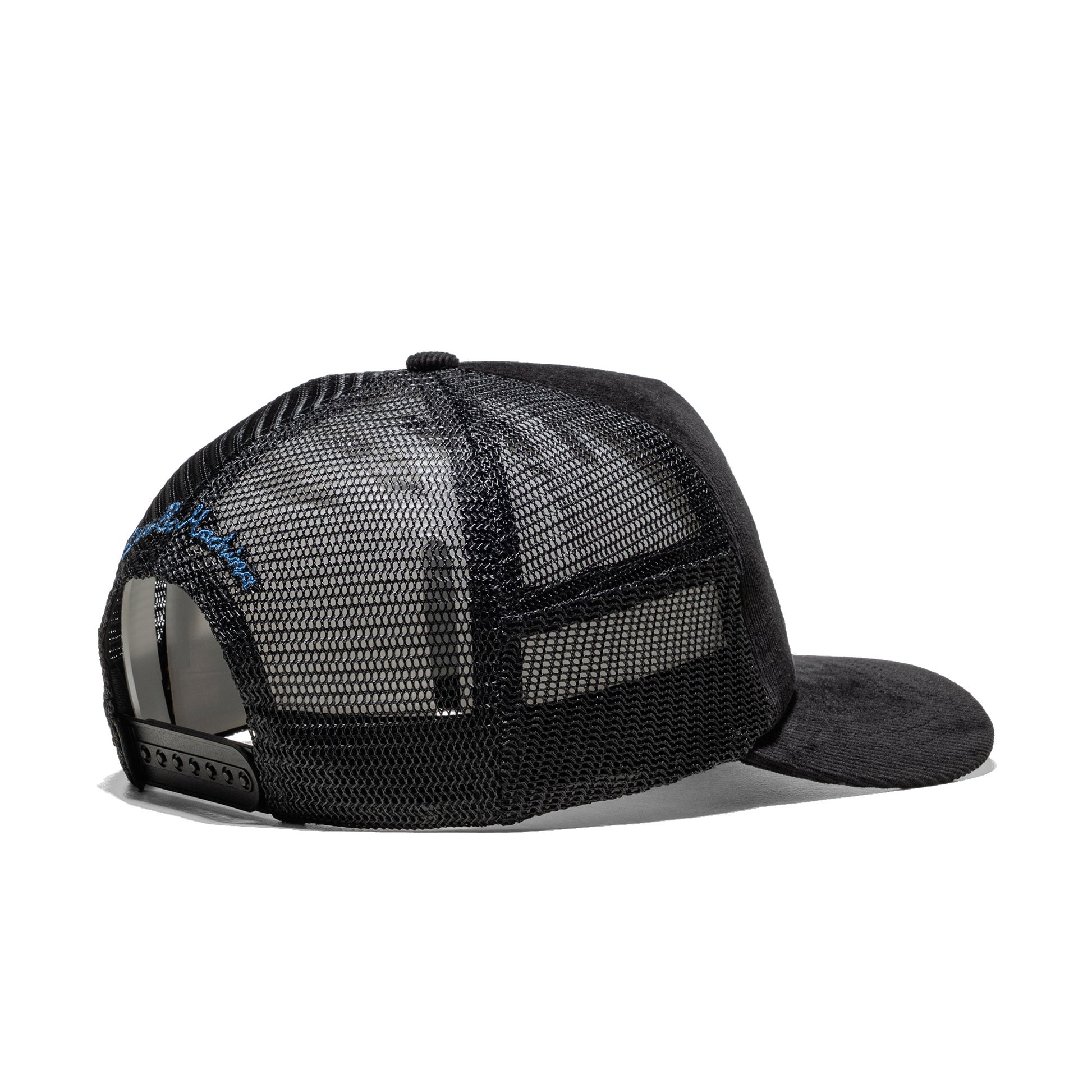 Deus Ex Machina Gumshoe Cord Trucker Black  - DMF257302-BLK