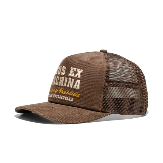Deus Ex Machina Gumshoe Cord Trucker Potting Brown  - DMF257302-PBR