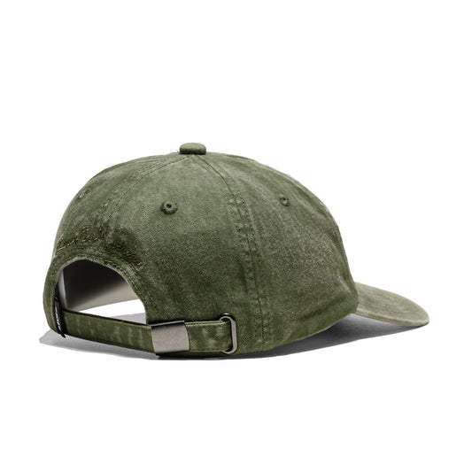 Deus Ex Machina Shield Garment Dyed Dad Cap Cypress Green  - DMF257382-CYP