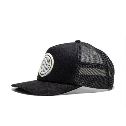 Deus Ex Machina Pill Cord Trucker Black  - DMF257538-BLK