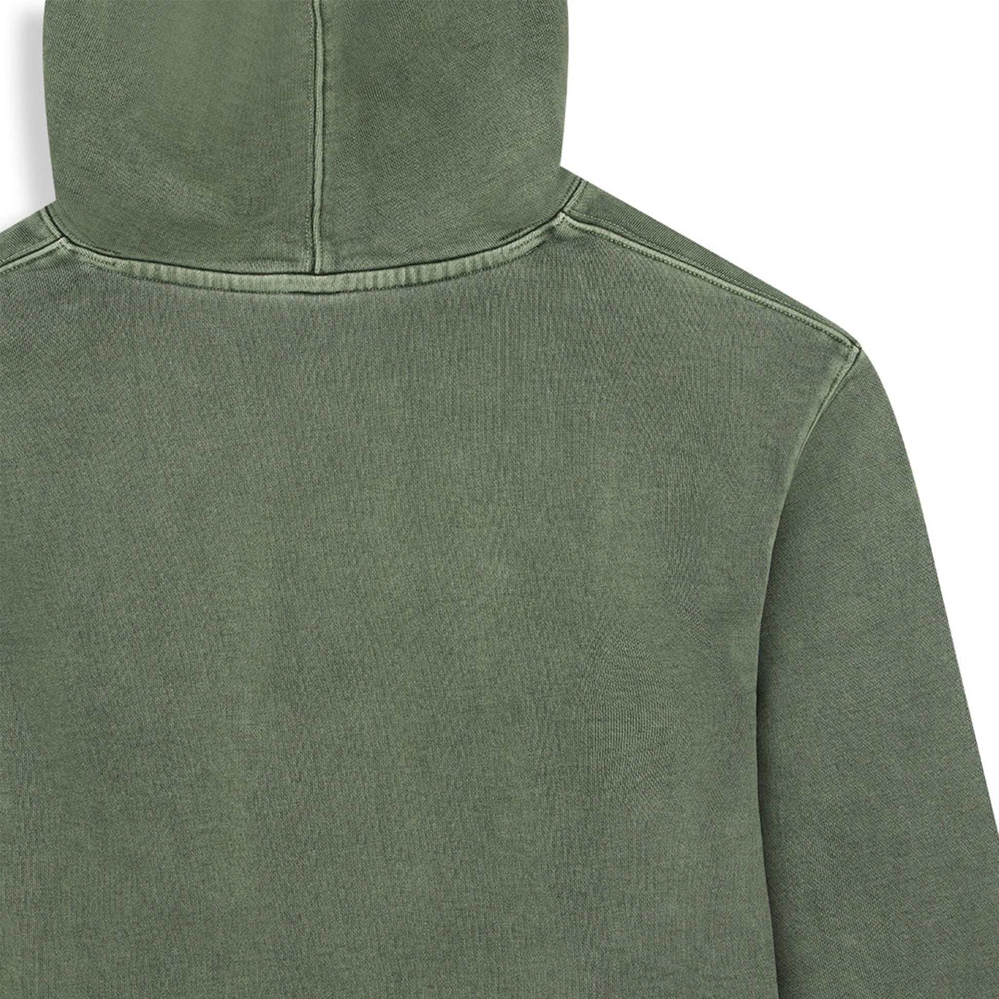 Deus Ex Machina Shield Garment Dyed Hoodie Cypress Green  - DMF258461-CYP