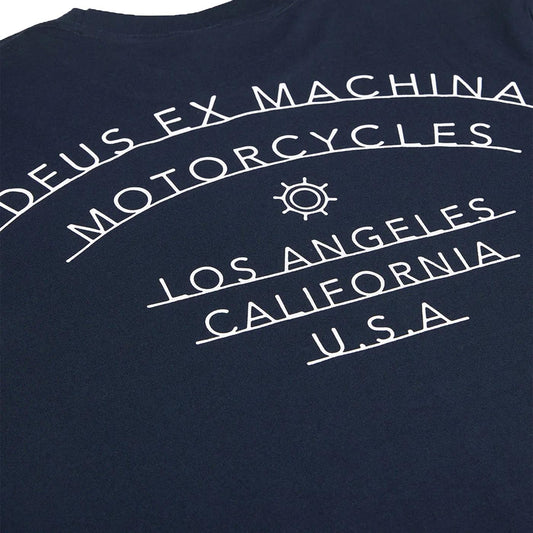Deus Ex Machina Madison Tee Navy  - DMP241256A-NVY