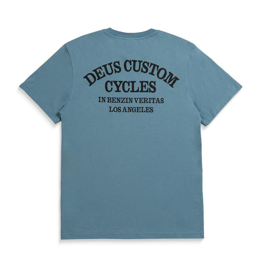 Deus Ex Machina Clutch Tee Smoke Blue  - DMP241256B-SMK