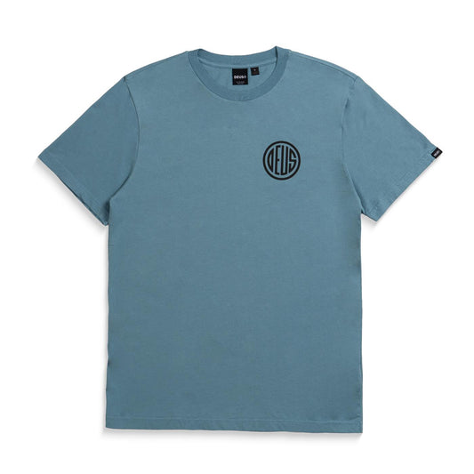 Deus Ex Machina Clutch Tee Smoke Blue  - DMP241256B-SMK