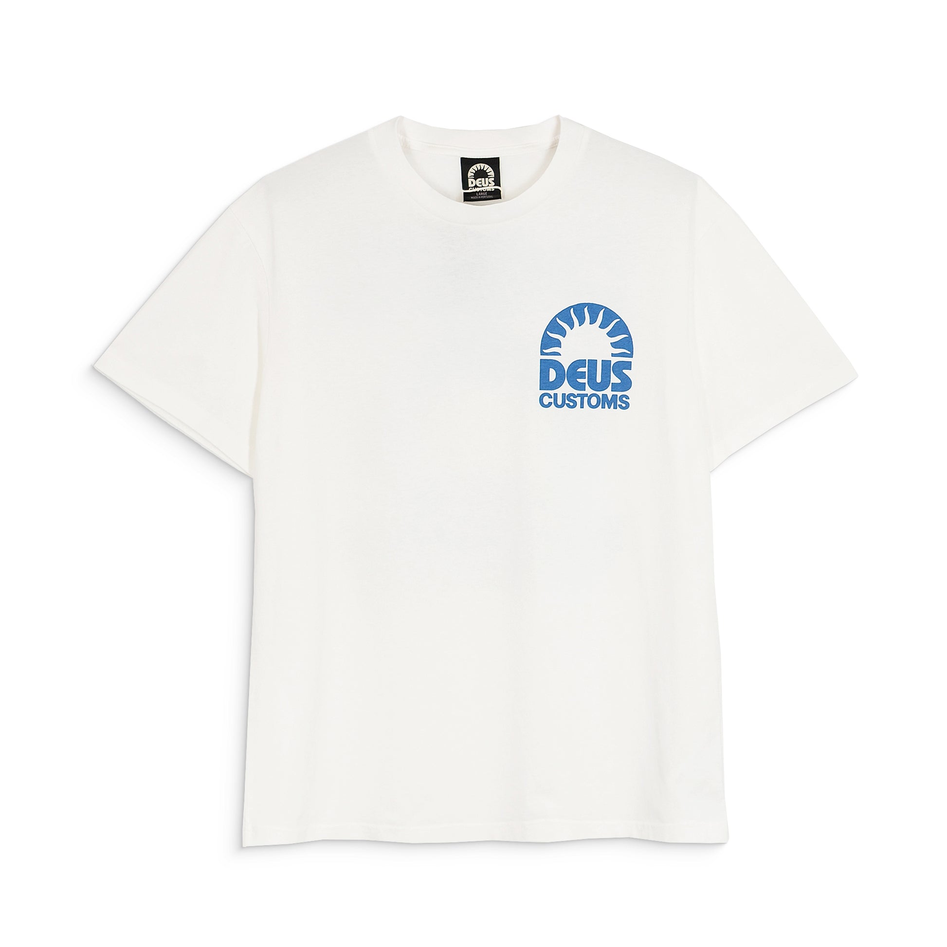 Deus Ex Machina Melodies Tee Vintage White  - DMP251185-VWH