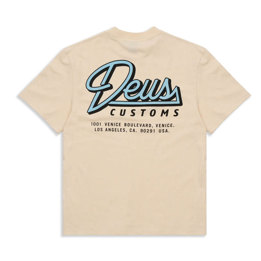 Deus Ex Machina Conduit Tee Dirty White  - DMP251947A-DWH