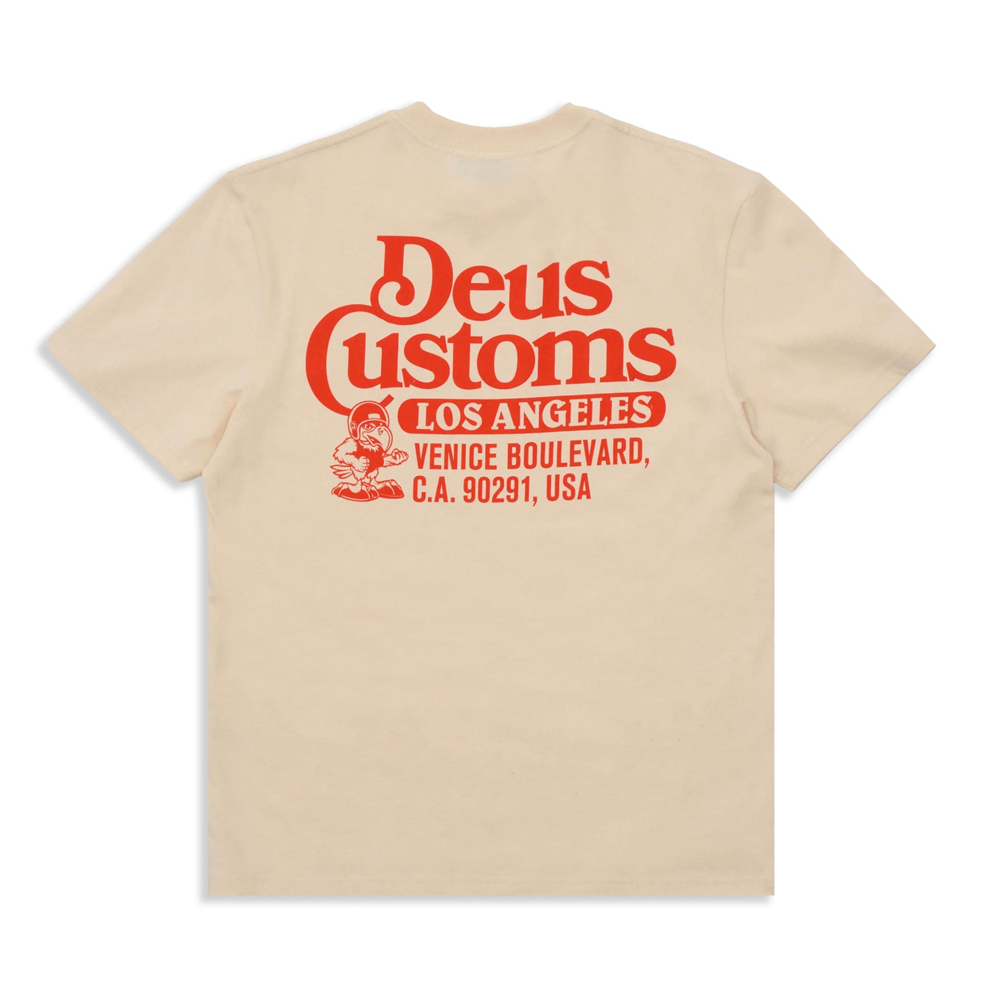 Deus Ex Machina Raptor Tee Dirty White  - DMP251947B-DWH