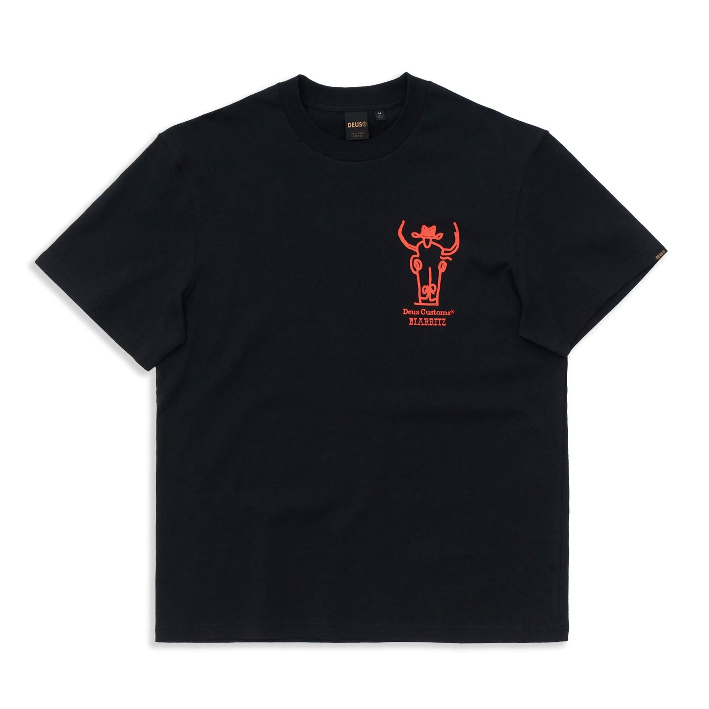 Deus Ex Machina Showdown Tee Black  - DMP251947D-BLK