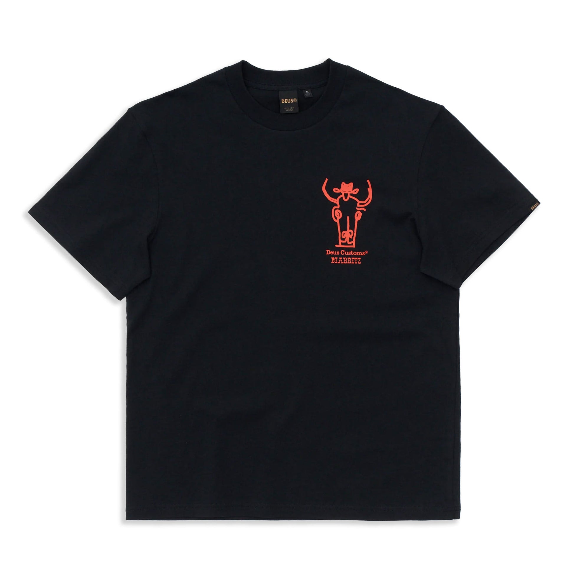 Deus Ex Machina Showdown Tee Black  - DMP251947D-BLK