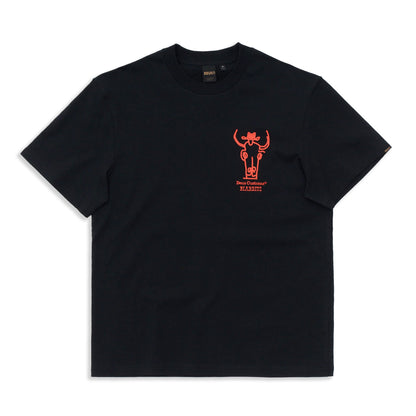 Deus Ex Machina Showdown Tee Black  - DMP251947D-BLK