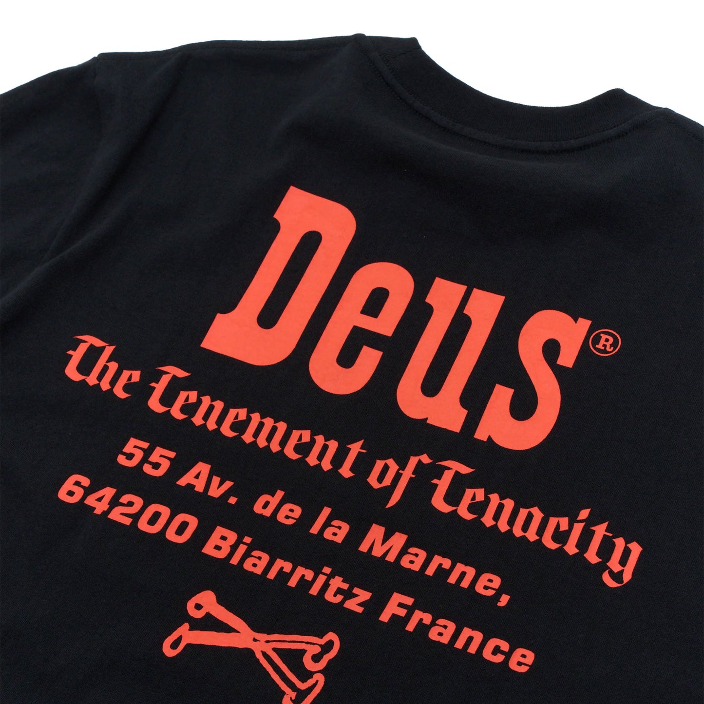 Deus Ex Machina Showdown Tee Black  - DMP251947D-BLK