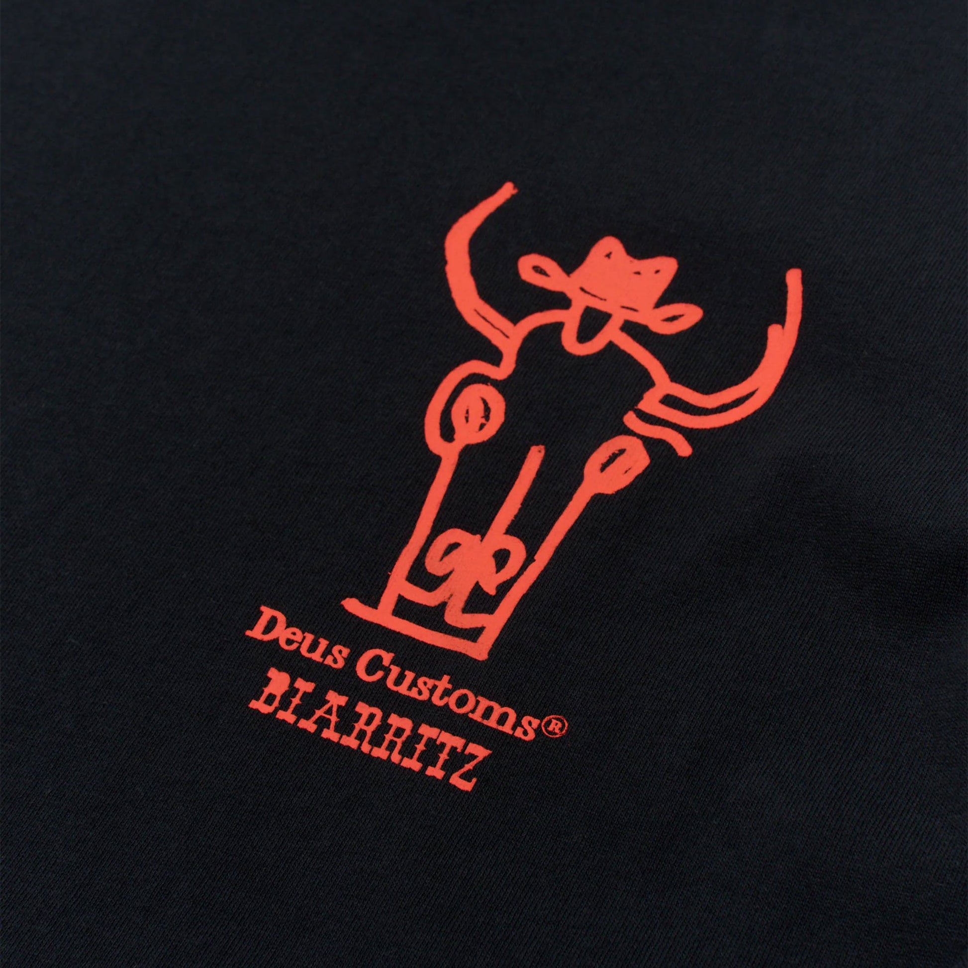 Deus Ex Machina Showdown Tee Black  - DMP251947D-BLK
