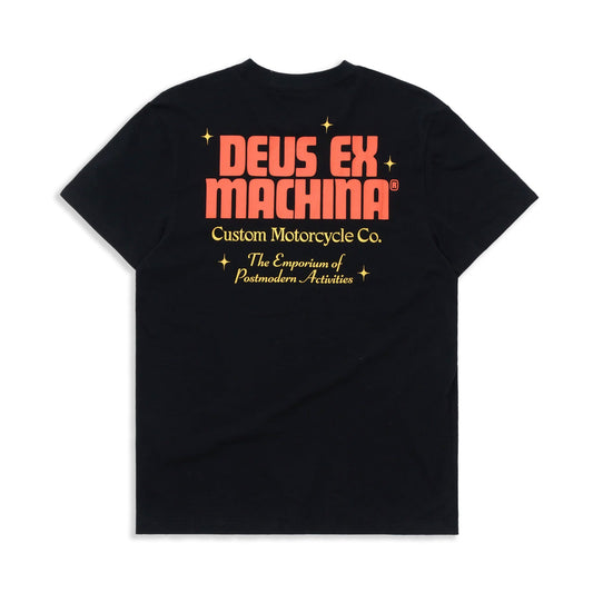 Deus Ex Machina Drop Down Tee Black  - DMP251953B-BLK