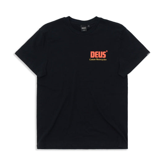 Deus Ex Machina Drop Down Tee Black  - DMP251953B-BLK