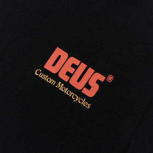 Deus Ex Machina Drop Down Tee Black  - DMP251953B-BLK