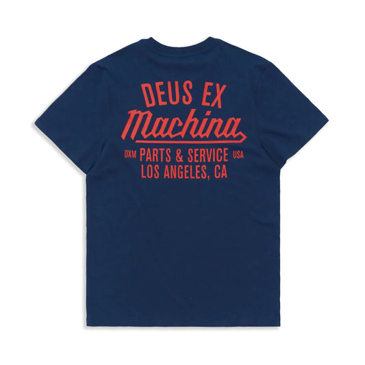 Deus Ex Machina Overbite Tee Mechanic Blue  - DMP251953C-MEC